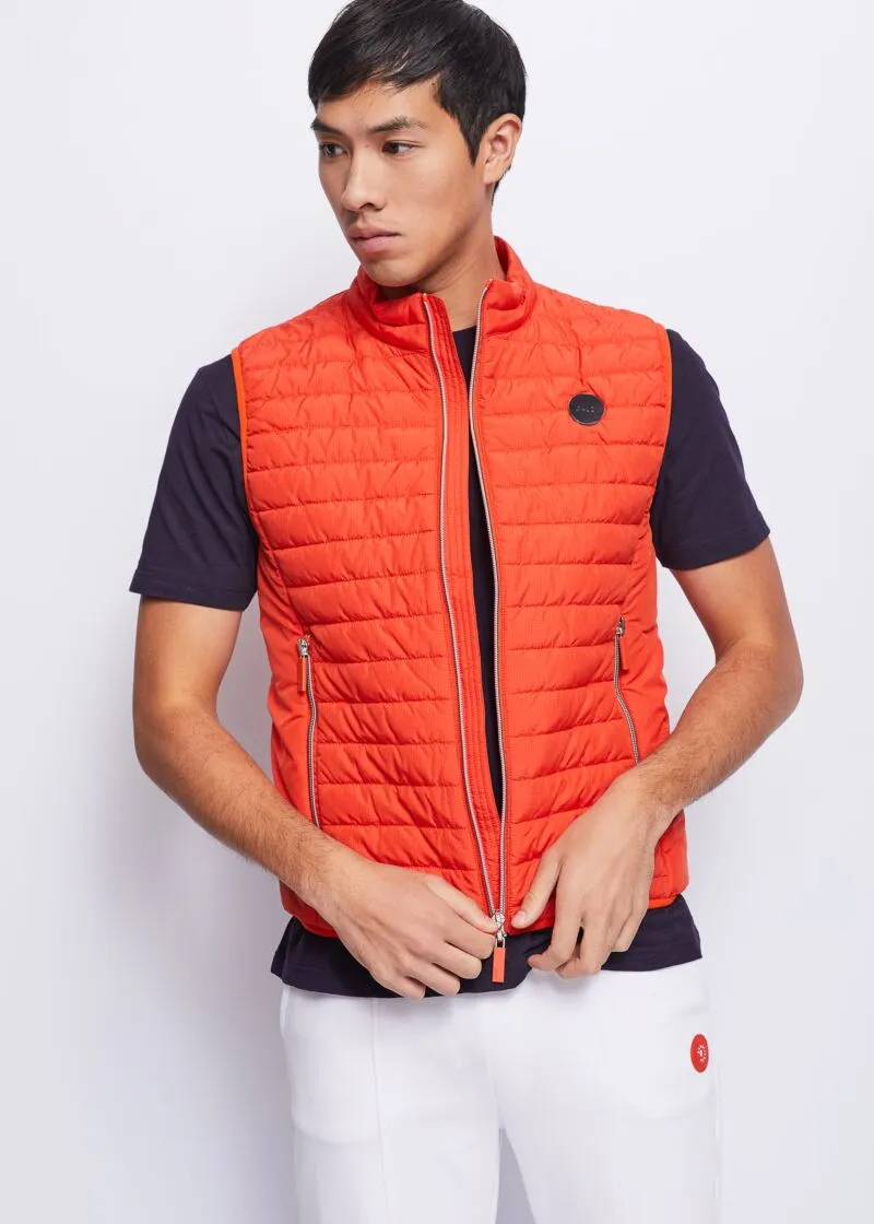 Gilet in nylon ripstop