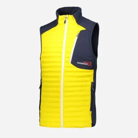 Gilet Rock Experience Malik Hiyrid M REMV00761 C343 Giallo