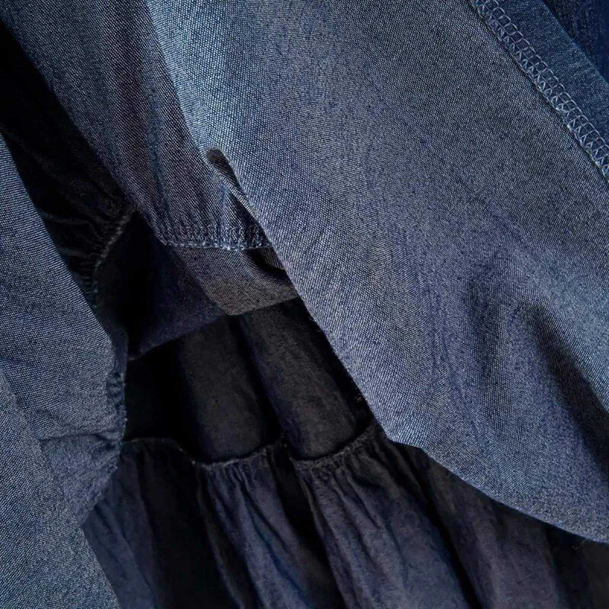 Gonna jeans Donna 2023 Gonna midi in denim delle nuove donne Gonna jeans a vita alta Gonna vintage A Line Patchwork Gonna a stra