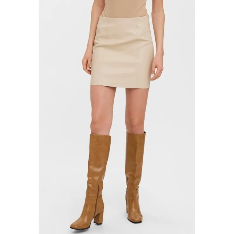 GONNA OLIVIA IN ECOPELLE DA DONNA VERO MODA