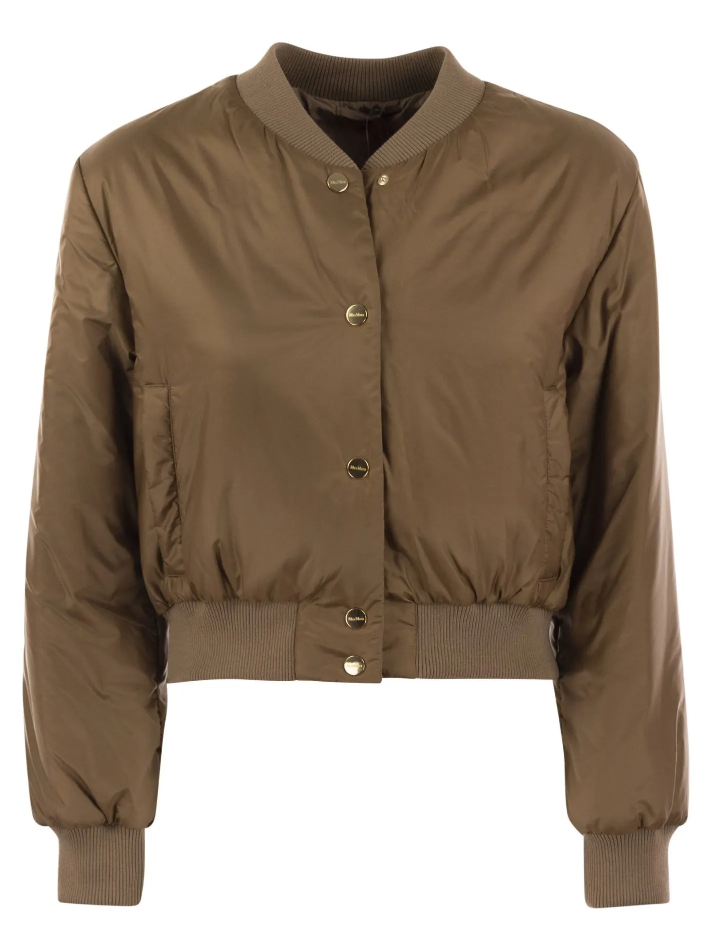 GREENBI – Reversible canvas bomber jacket