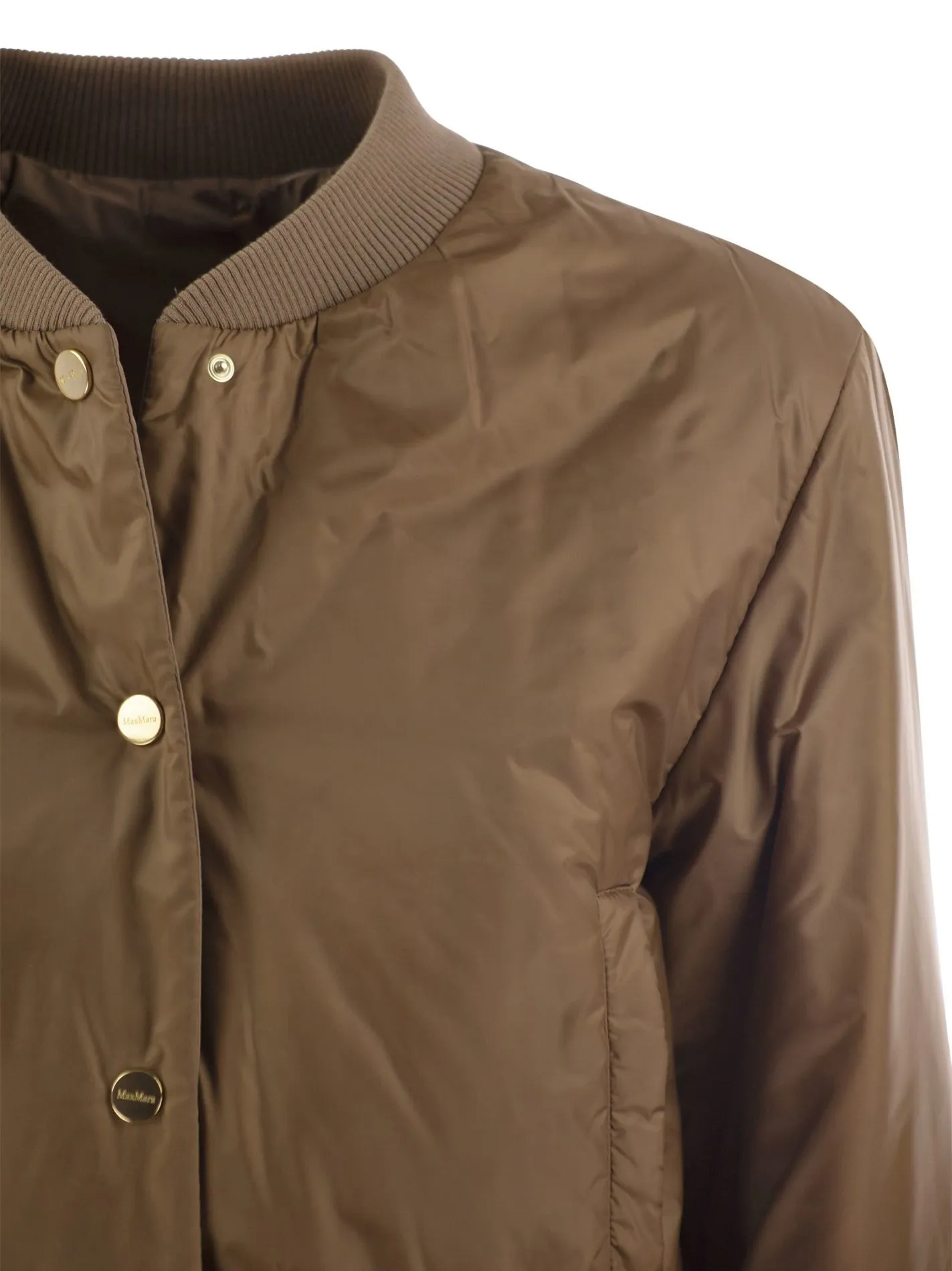 GREENBI – Reversible canvas bomber jacket