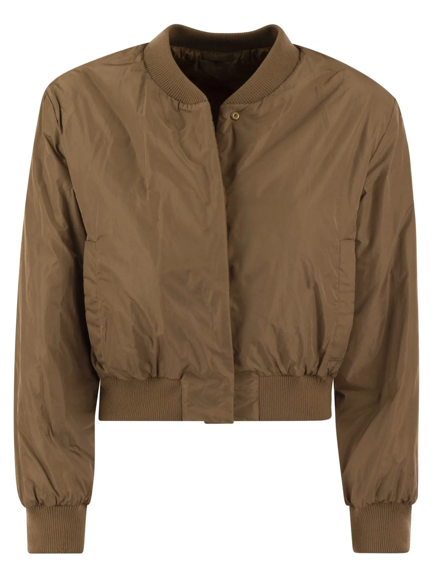 GREENBI – Reversible canvas bomber jacket