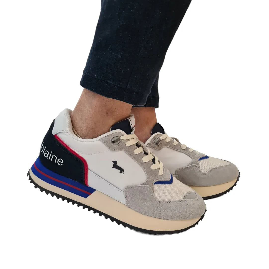 Harmont & Blaine Sneakers Uomo Bianco-Grigio Rif.71