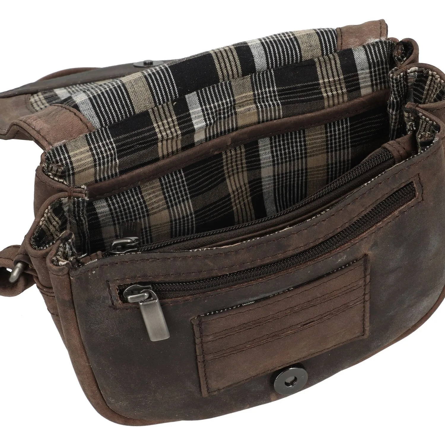 Harold's Borsa a tracolla antica in pelle 21 cm
