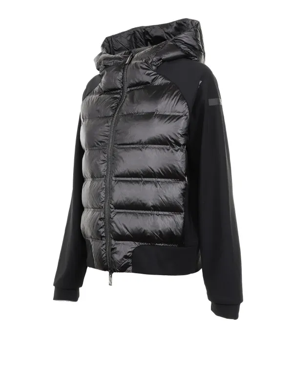 Hooded bomber jacket