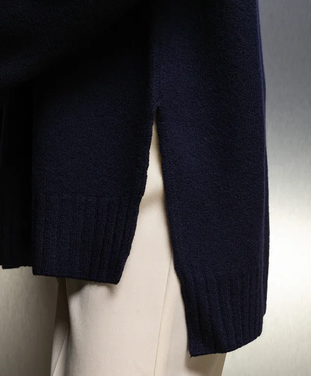 Jil Sander Maglione blu realizzato in lana J02GP0151J14506