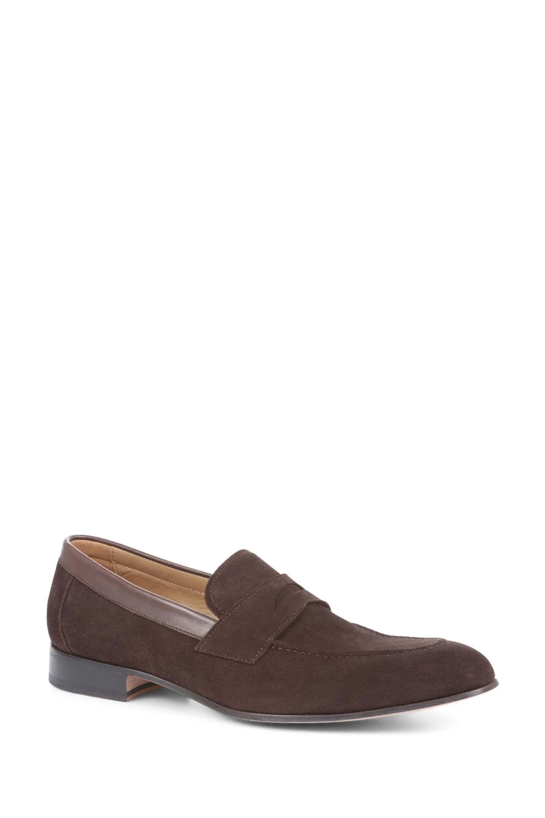 Jones Bootmaker Roscoe - Marrone - Mocassini scamosciati
