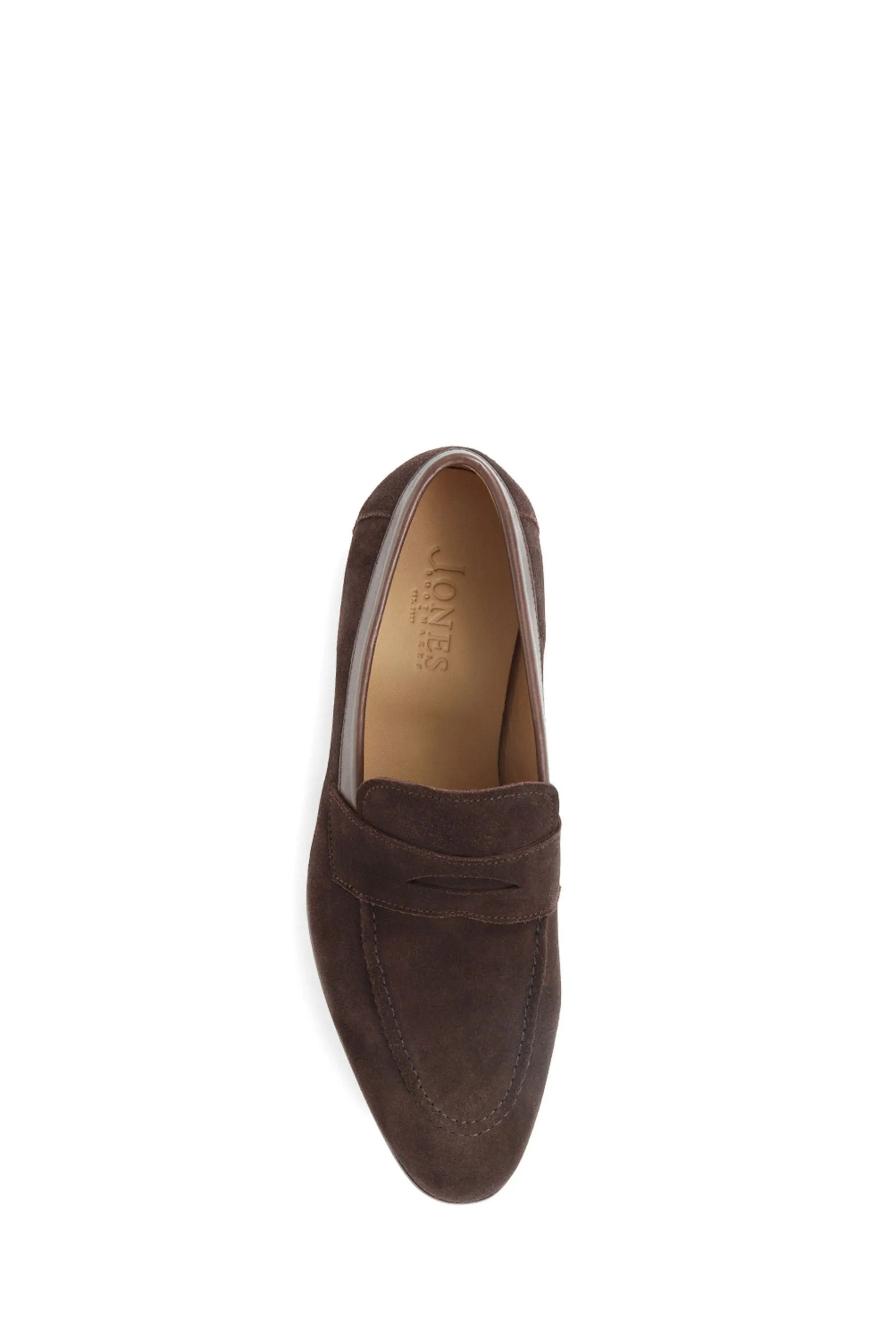 Jones Bootmaker Roscoe - Marrone - Mocassini scamosciati