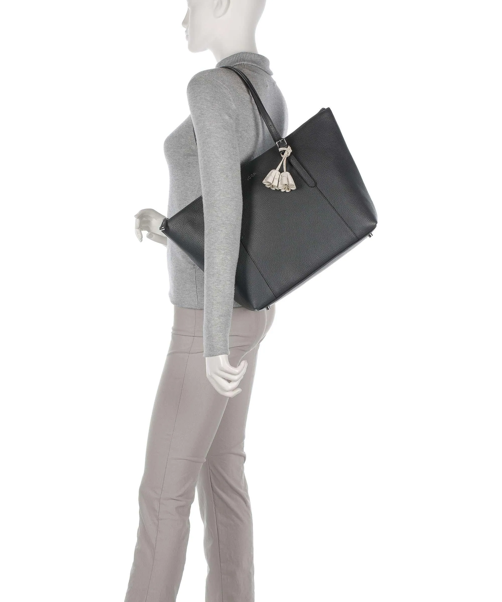  JOOP! Giada Helena Borsa shopper pelle granulata grigio scuro  