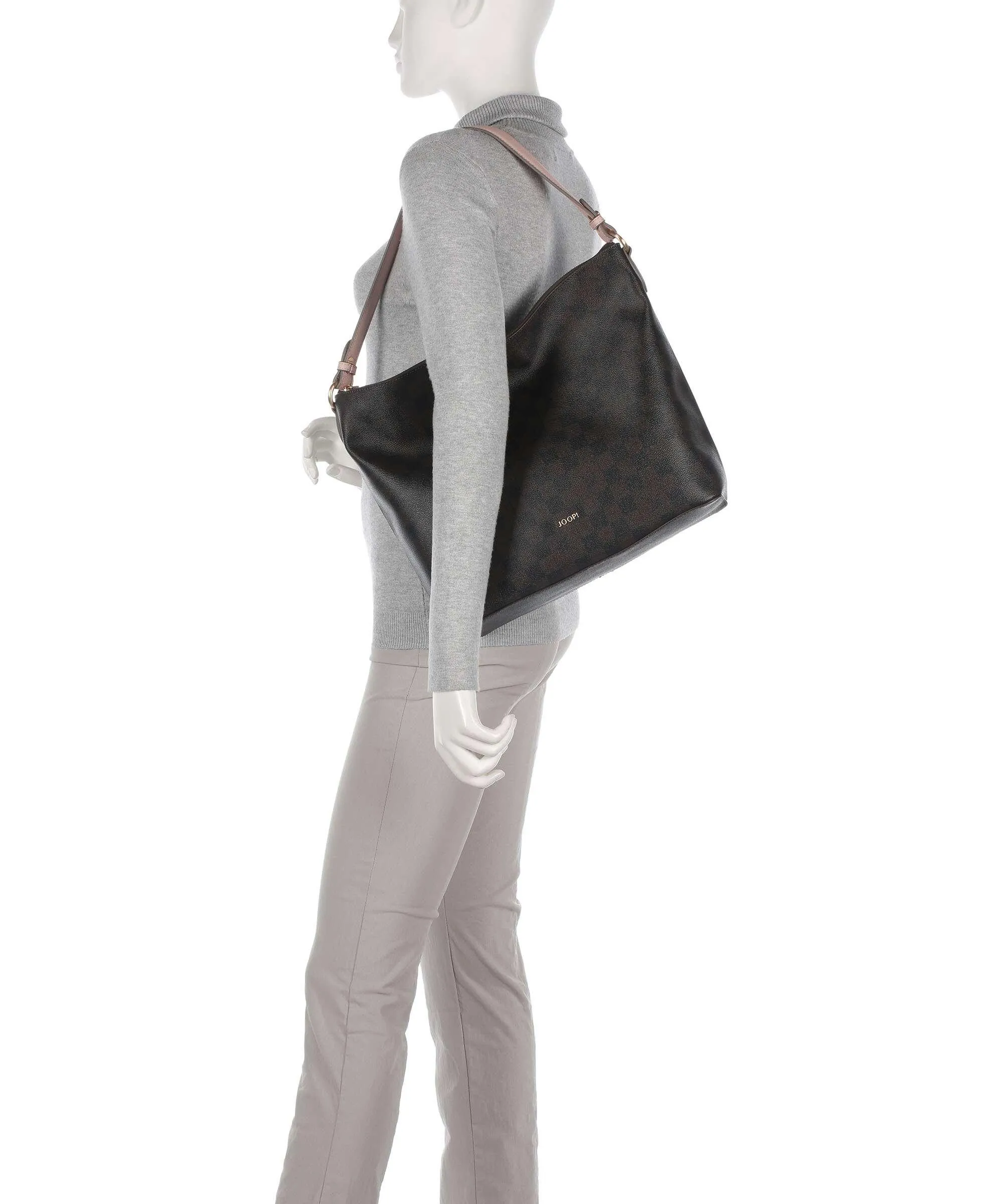  JOOP! Piazza Edition Alara Borsa hobo pelle sintetica marrone scuro  