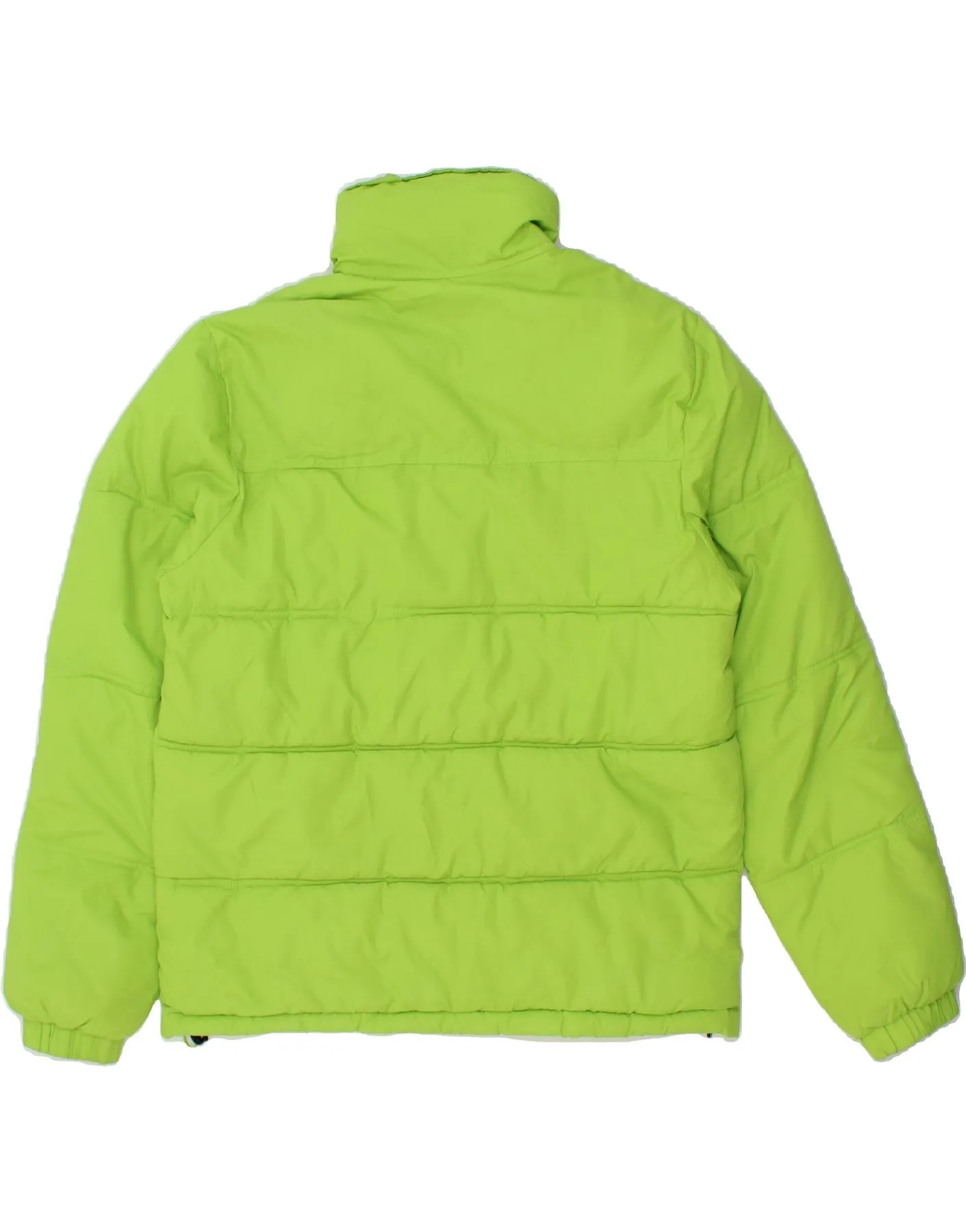 KAPPA Mens Padded Jacket UK 38 Medium Green Polyester