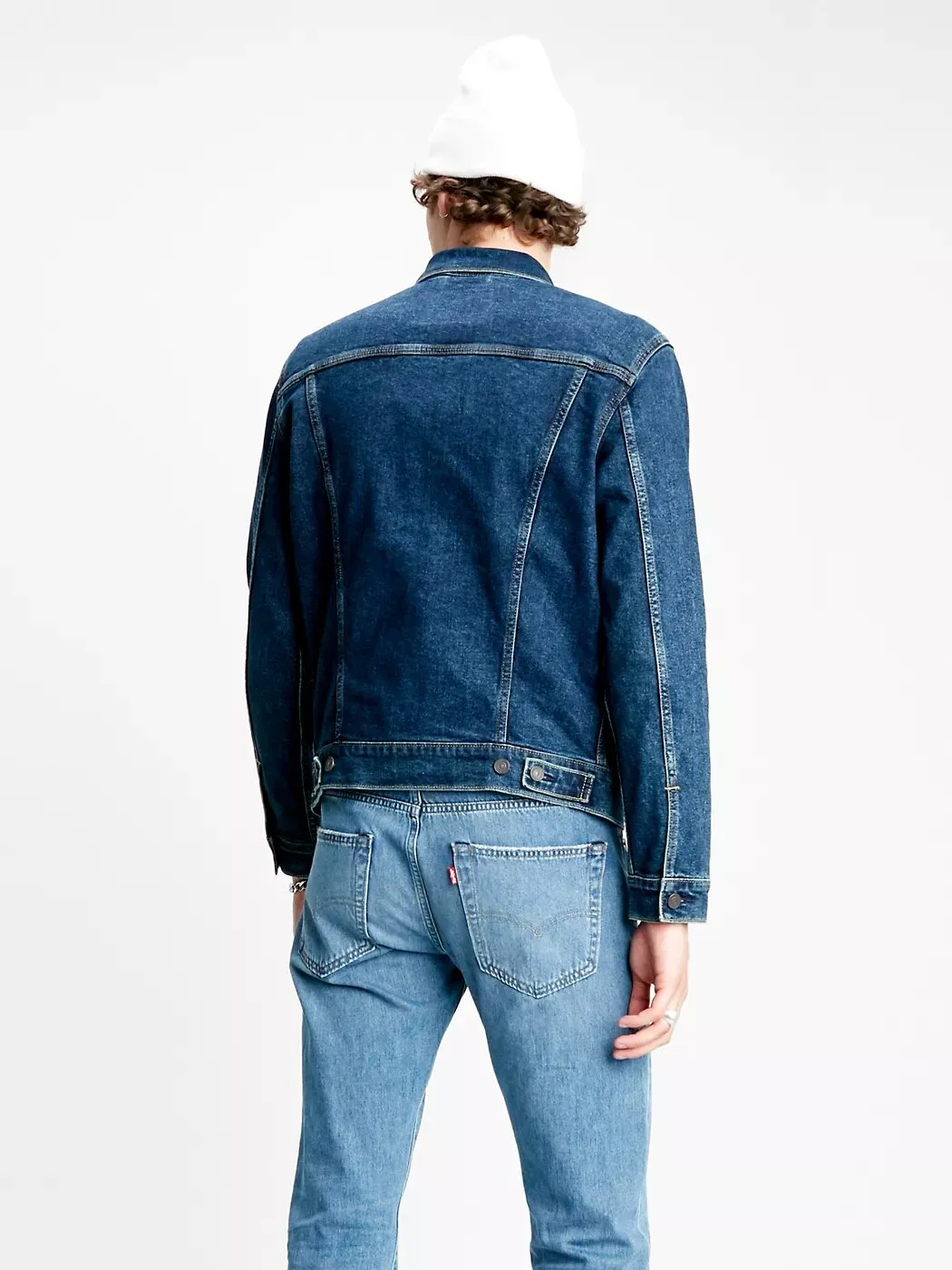 LEVI’S THE TRUCKER JACKET DARK BLUE