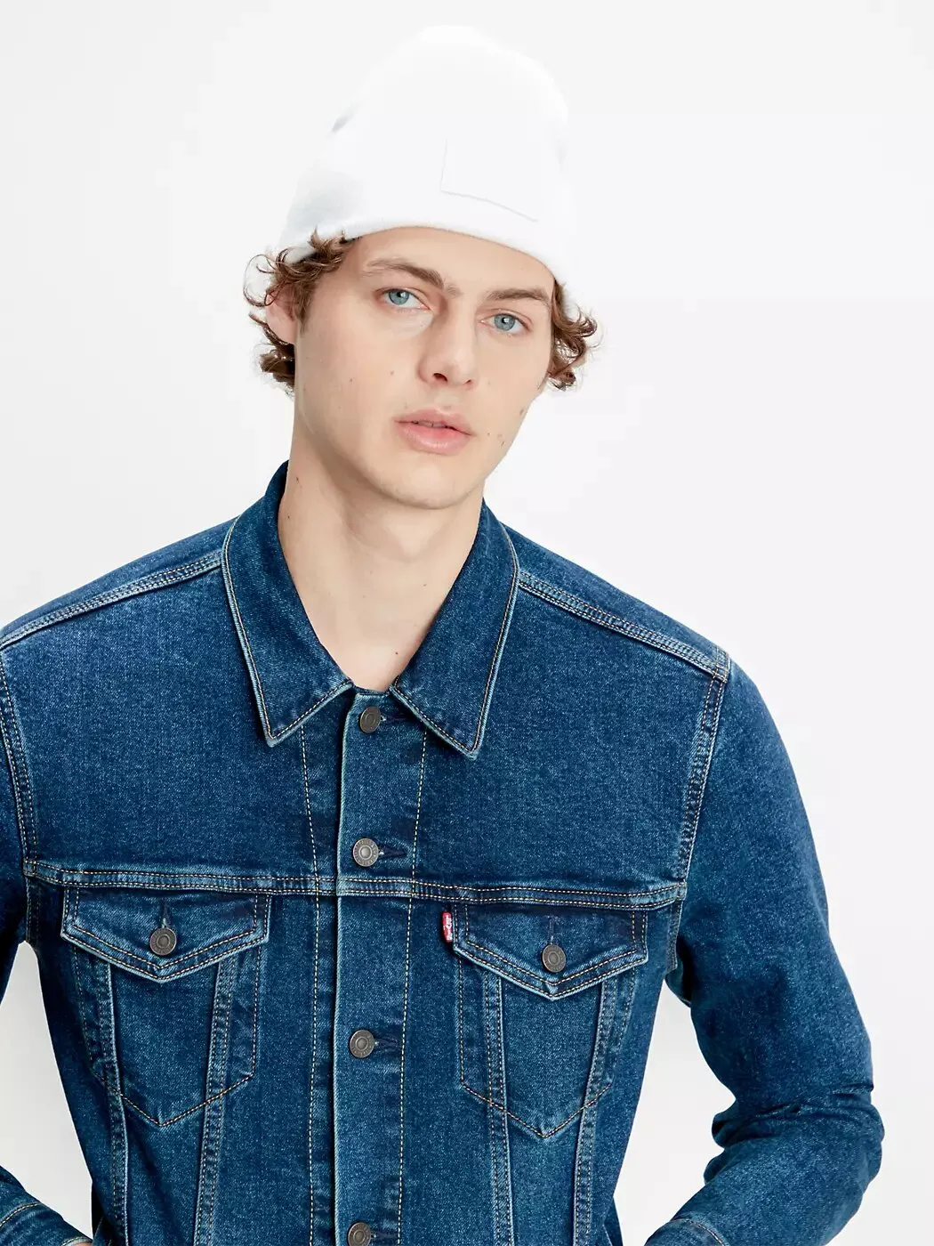 LEVI’S THE TRUCKER JACKET DARK BLUE