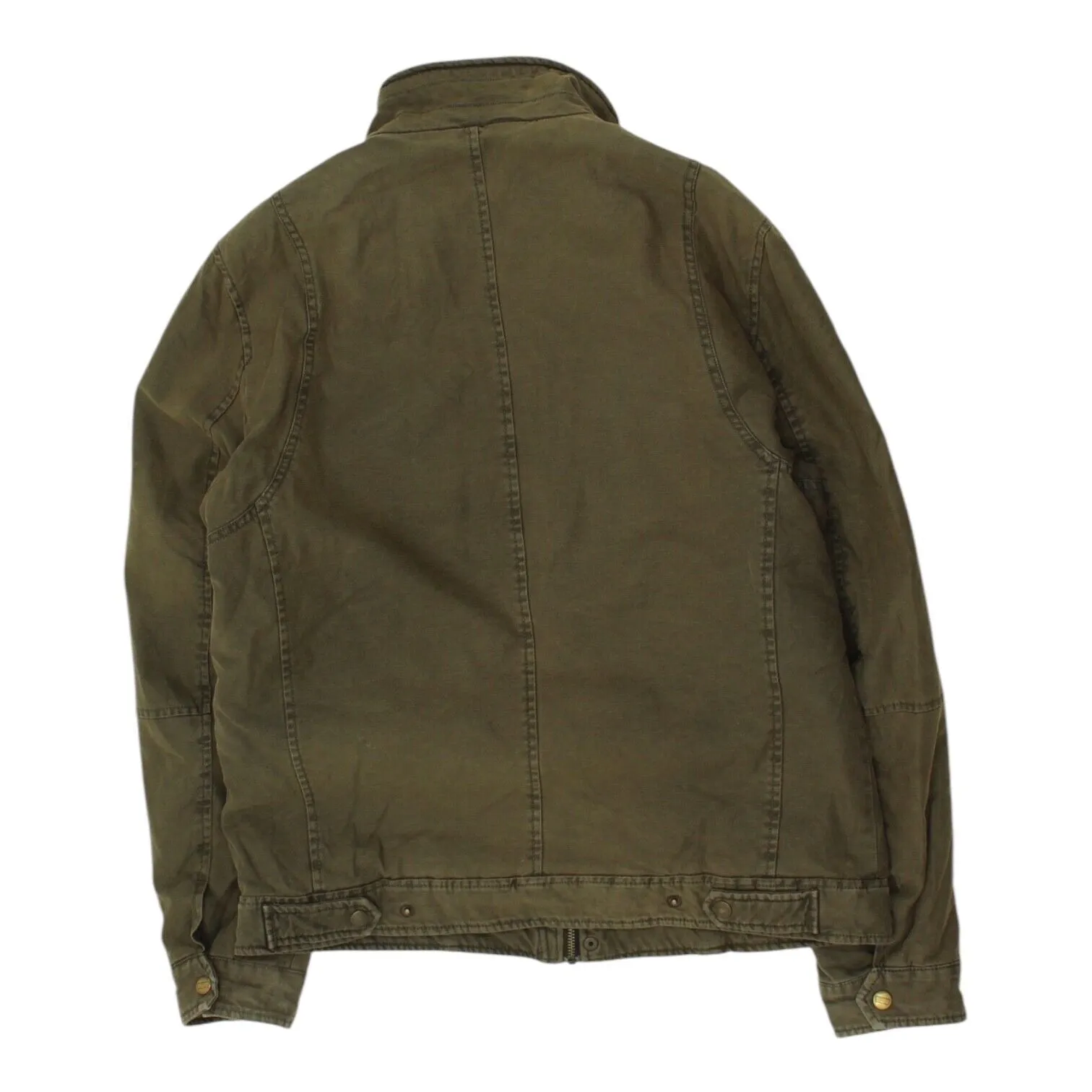 Levi's Mens Green Quilted Utility Jacket | Vintage Designer Coat VTG