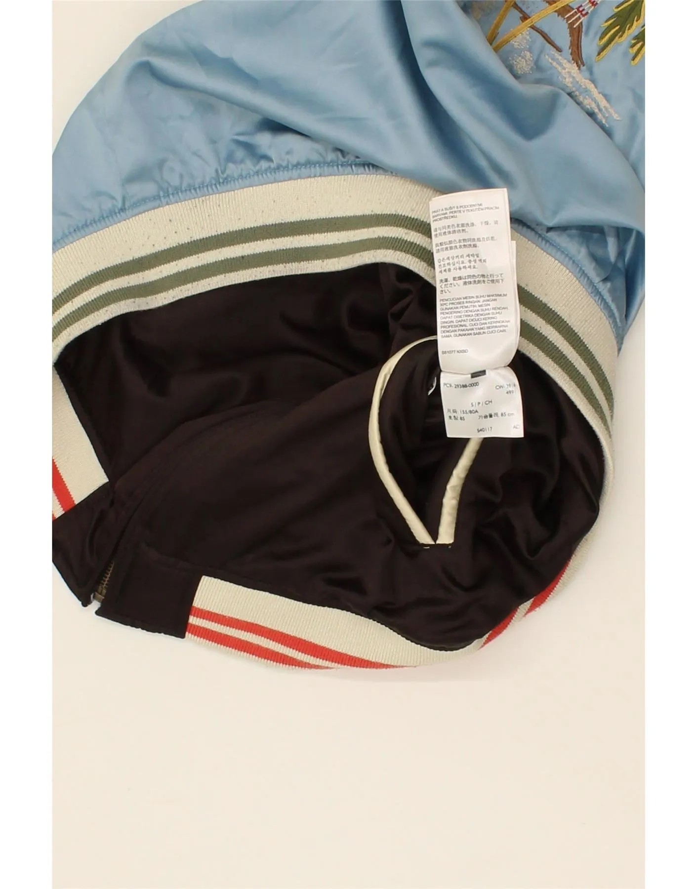 LEVI'S Womens San Francisco Graphic Reversible Jacket UK 10 Small Brown