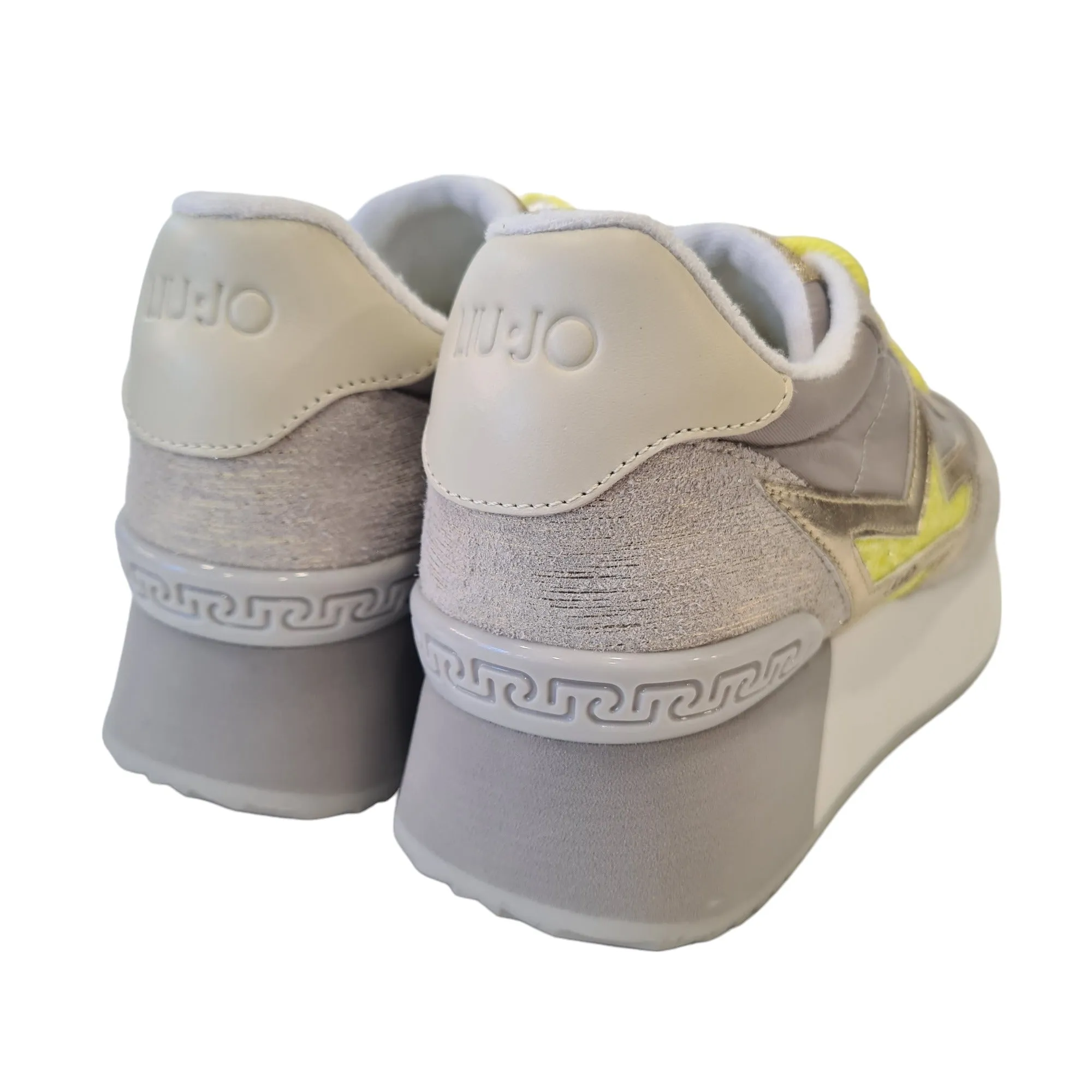 Liu-Jo Sneakers Donna Grigio-Giallo fluo Rif.800