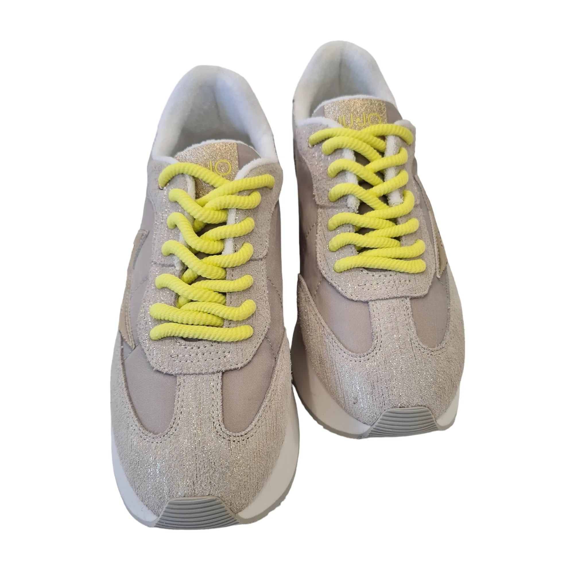 Liu-Jo Sneakers Donna Grigio-Giallo fluo Rif.800