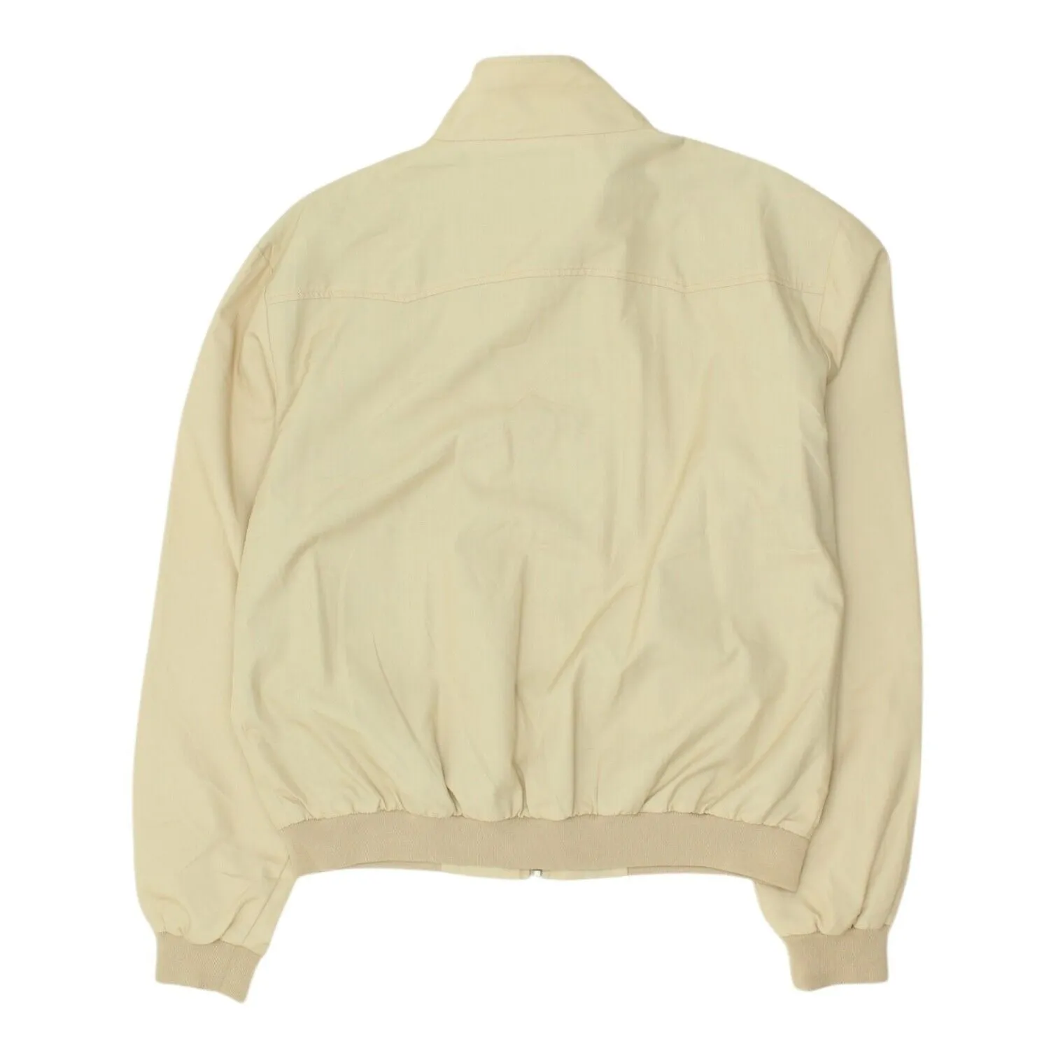 Lonsdale Mens Beige Bomber Jacket | Vintage Casual Boxing Clothing Designer VTG