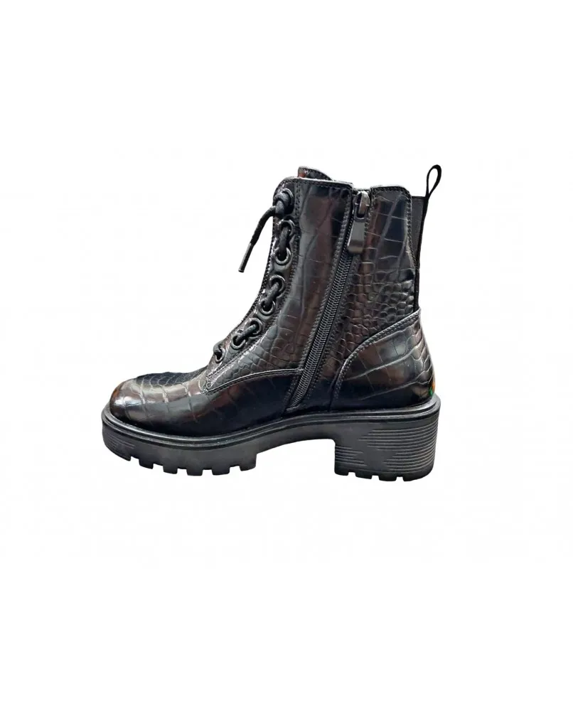 LUMBERJACK RAMONE SWC2101 Anfibi scarponcini stivaletti biker cocco