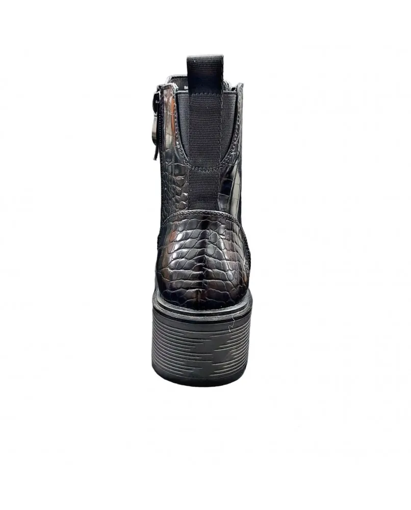 LUMBERJACK RAMONE SWC2101 Anfibi scarponcini stivaletti biker cocco