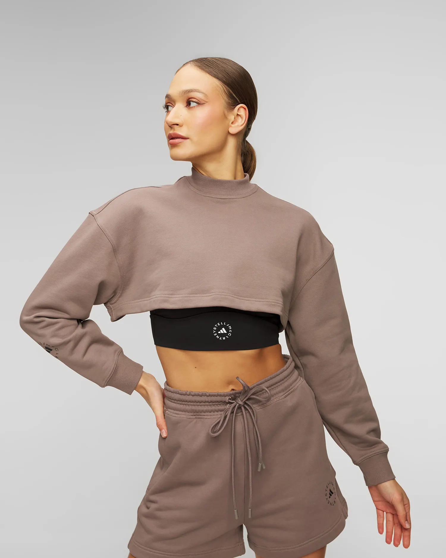 Maglietta a maniche lunghe da donna Stella McCartney ASMC it8278-tecear