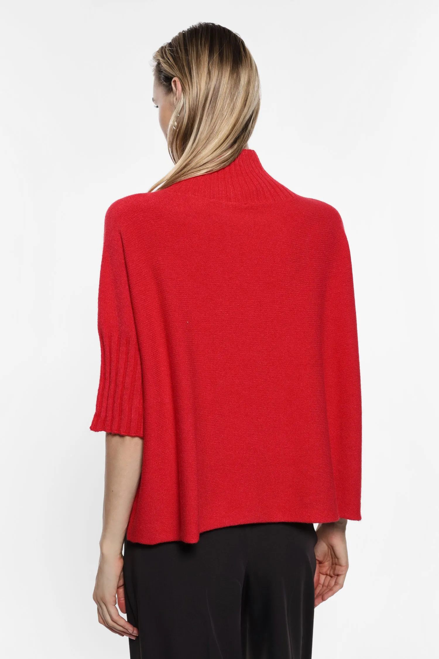 Maglione a collo alto ampio     