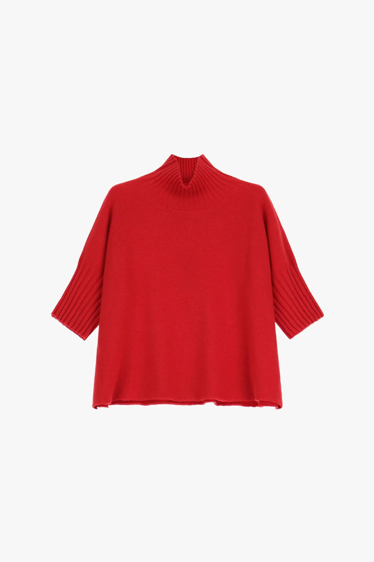  Maglione a collo alto ampio     