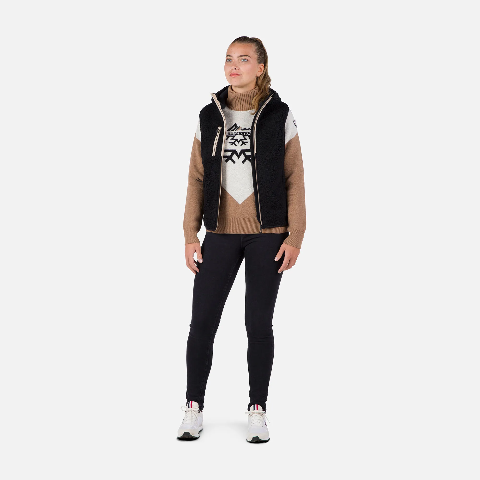 Maglione a collo alto donna Cieloalto