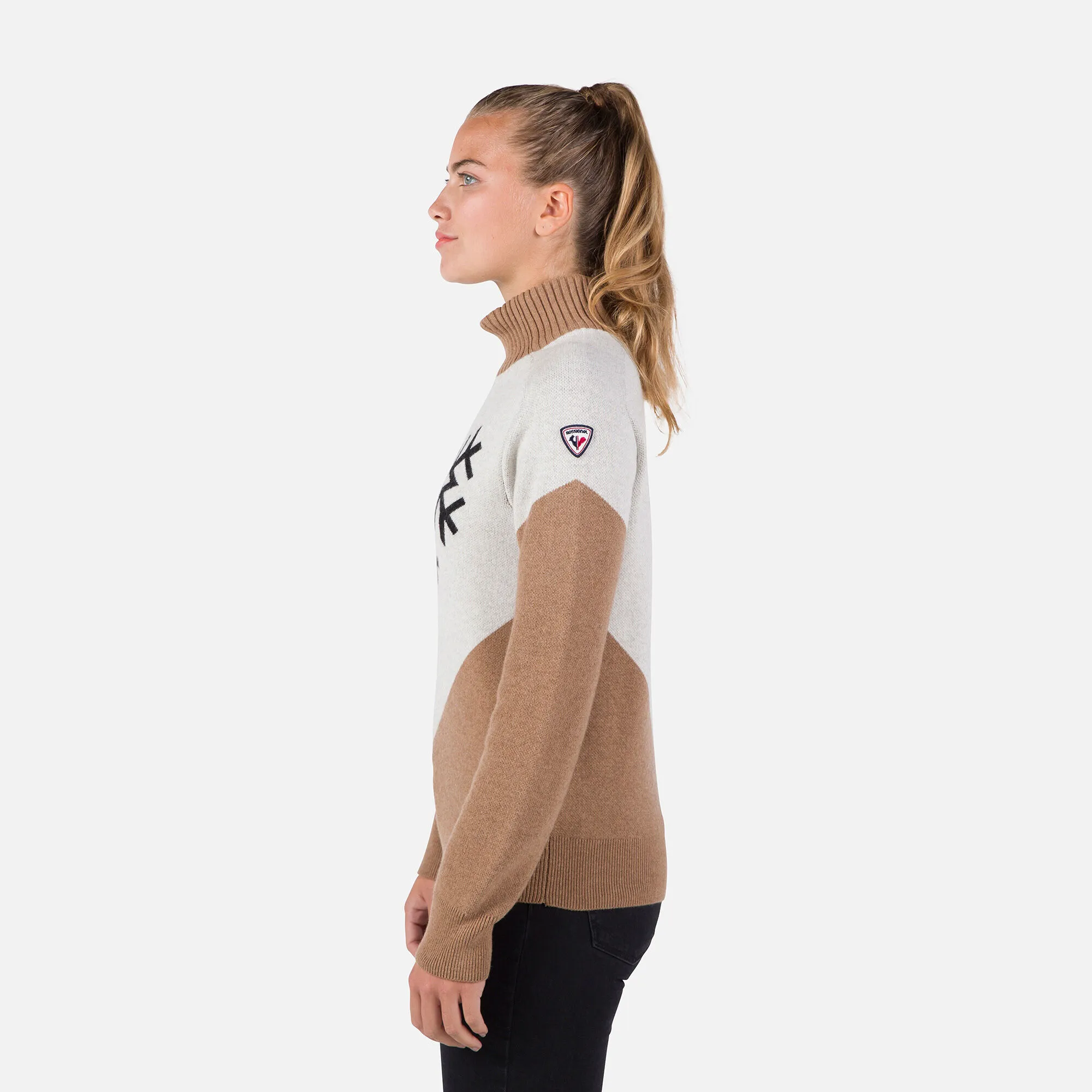 Maglione a collo alto donna Cieloalto