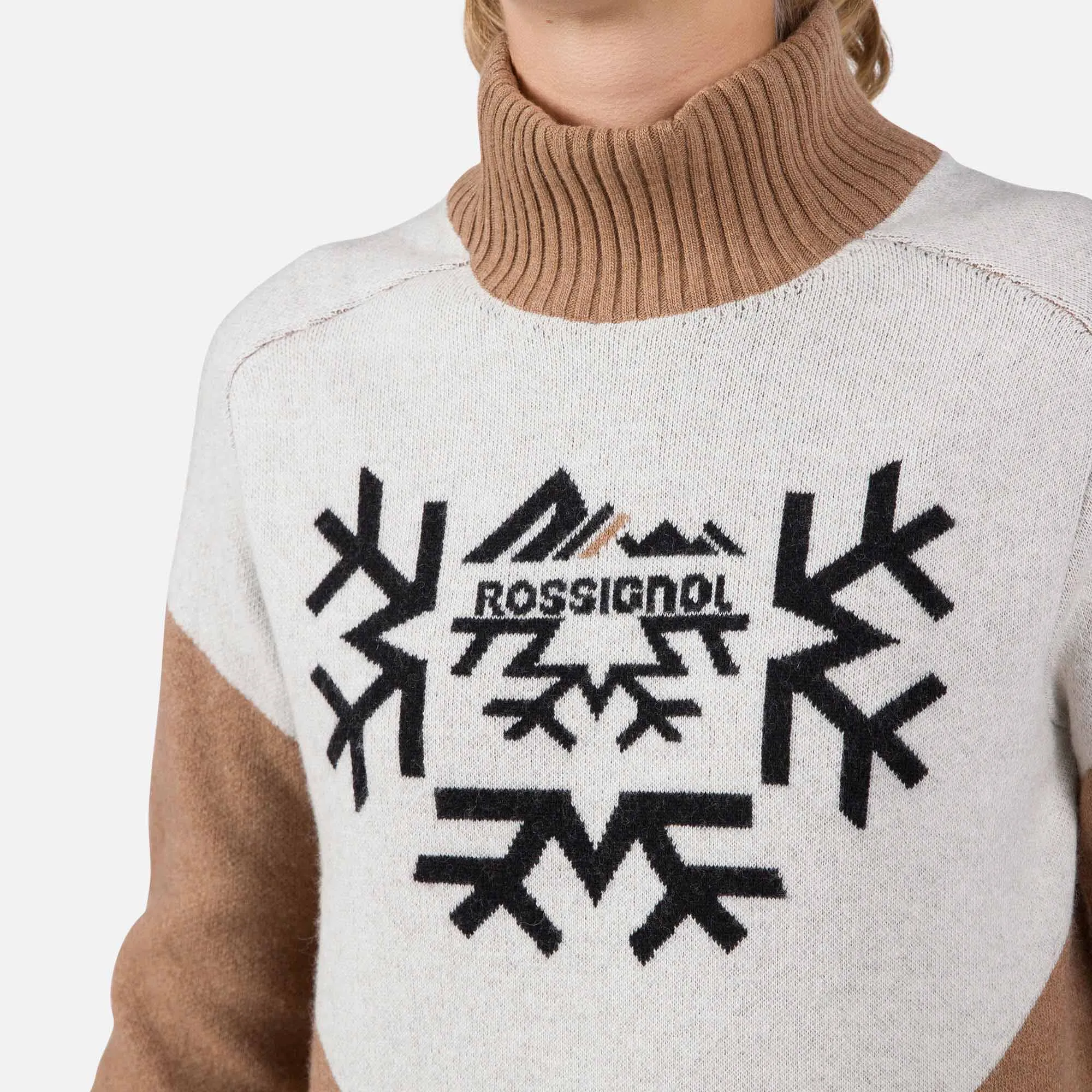 Maglione a collo alto donna Cieloalto