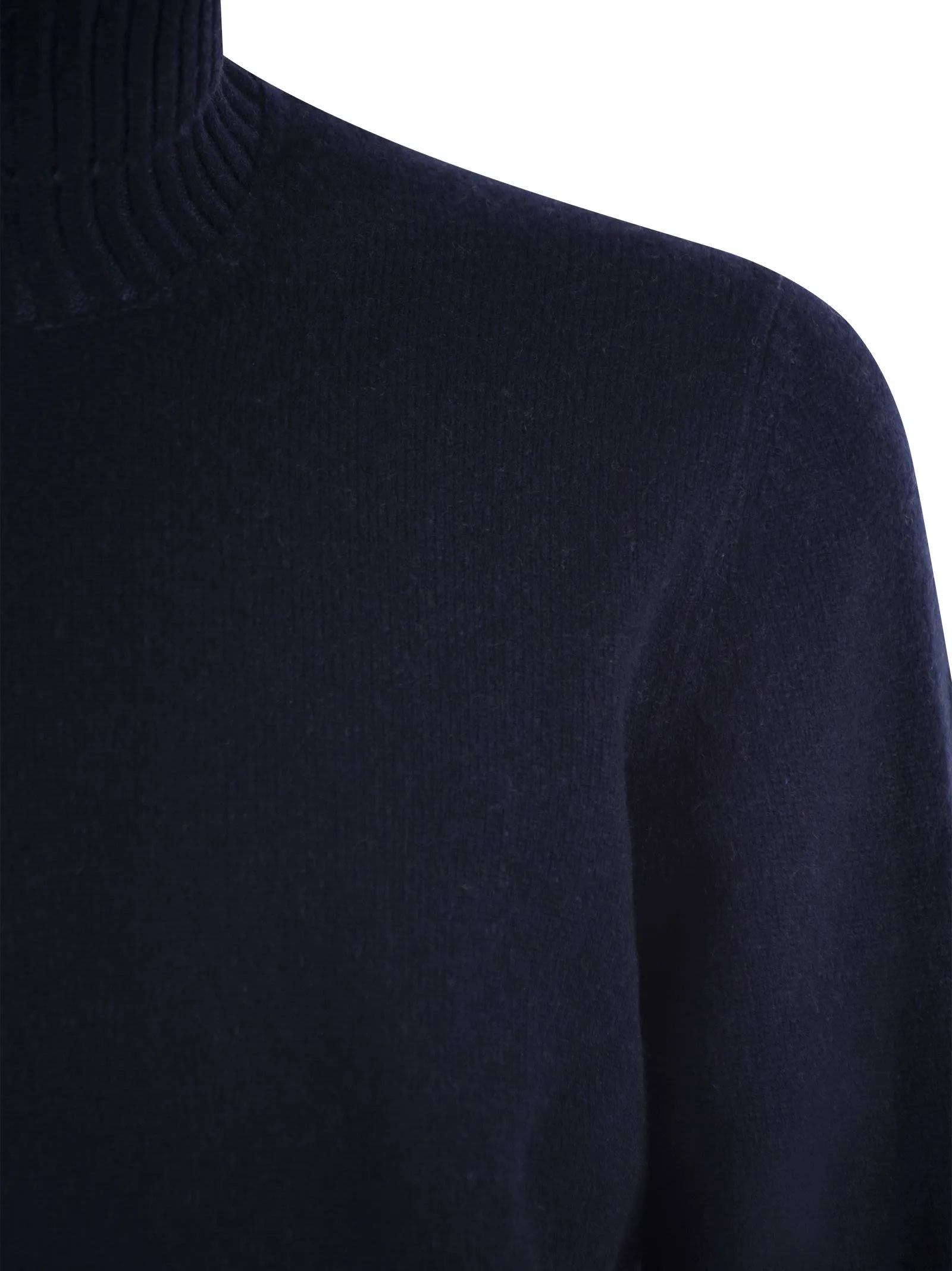 Maglione a collo alto in cachemire