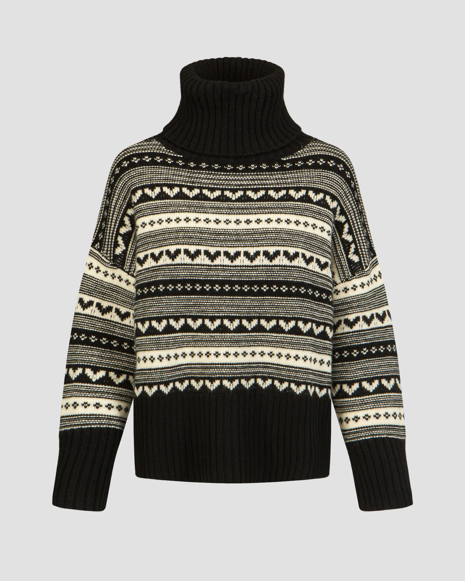 Maglione a collo alto in cashmere da donna Kujten Loulou f3035-81