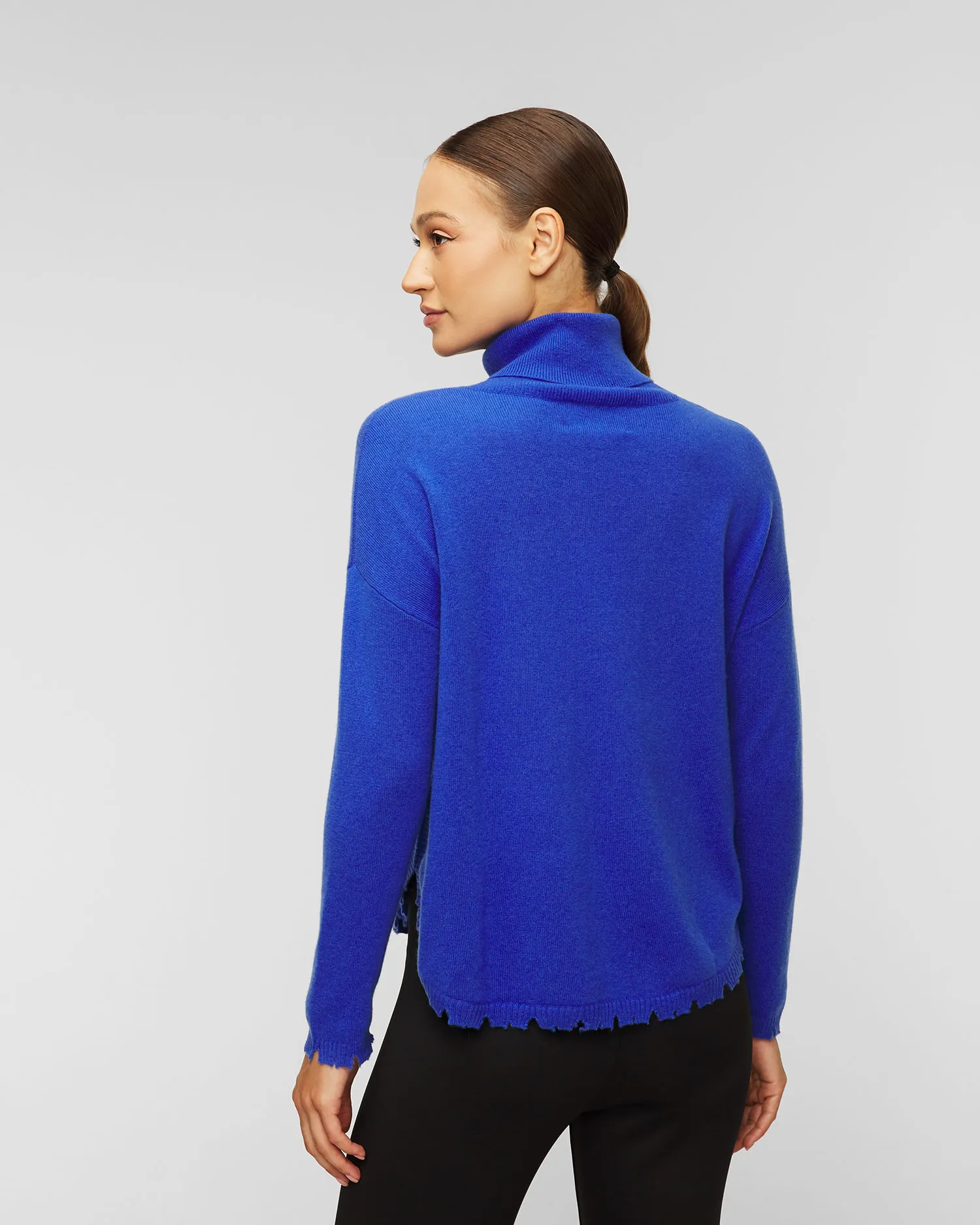 Maglione a collo alto in cashmere da donna Kujten Mavis f3102-2269