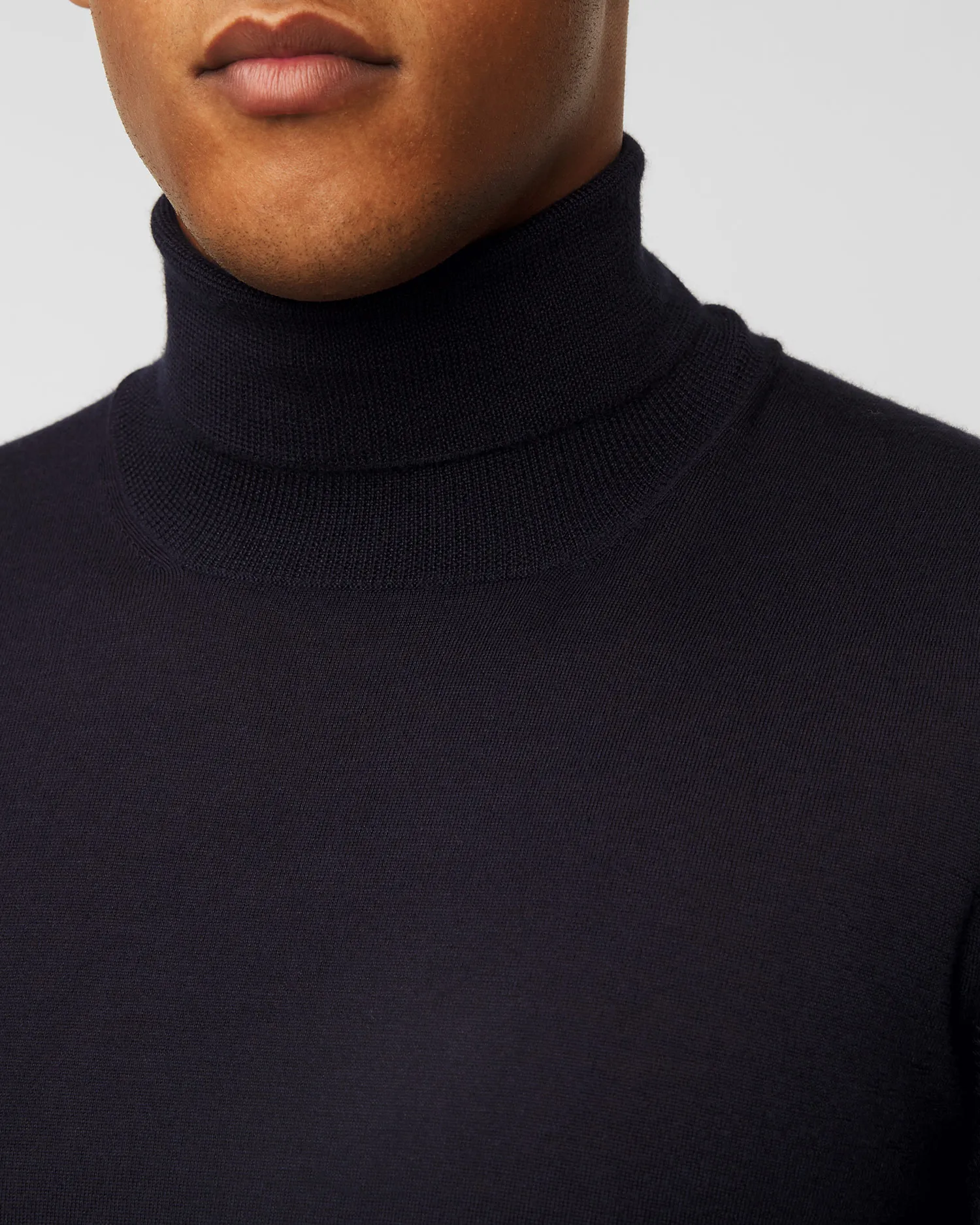 Maglione a collo alto in cashmere GRAN SASSO 1539043163-598