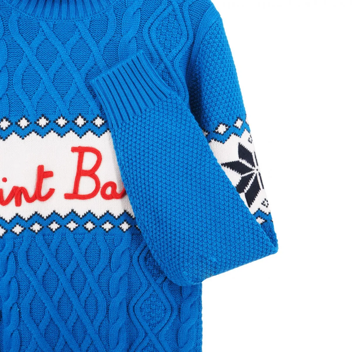 Maglione A Collo Alto Intrecciato