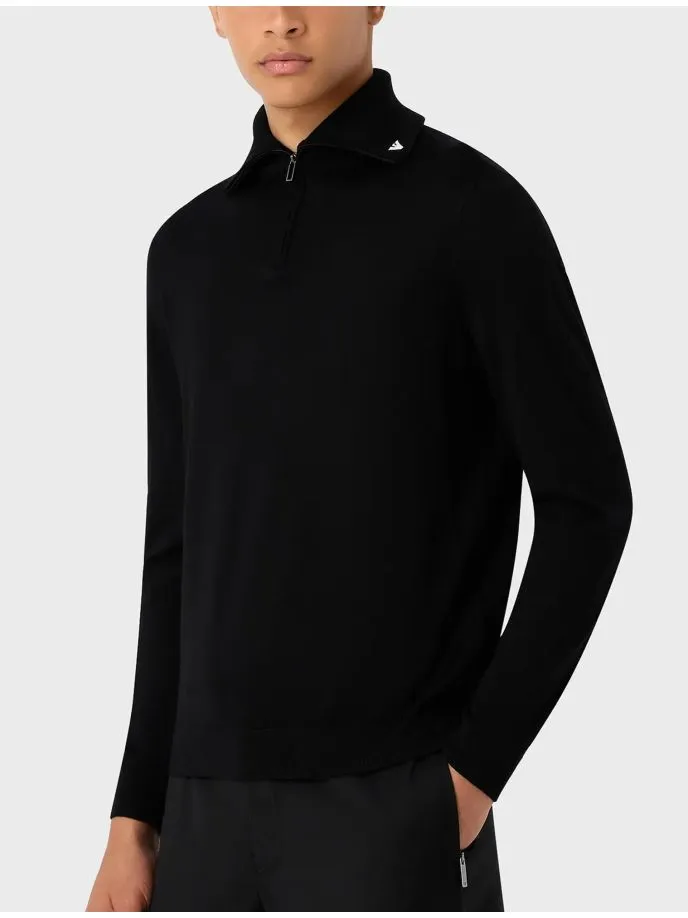 Maglione a collo alto