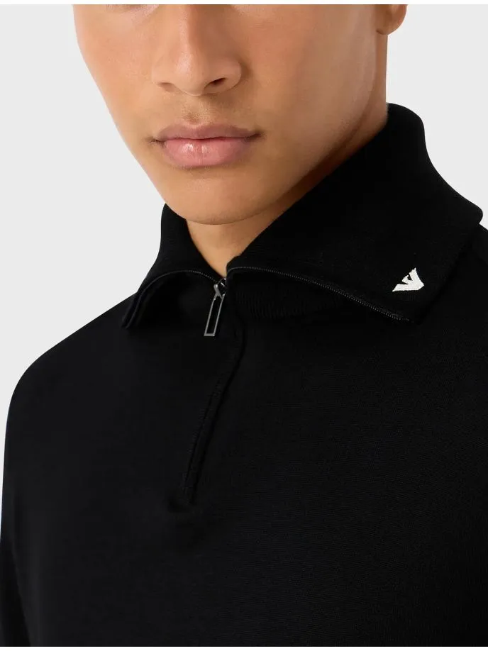 Maglione a collo alto