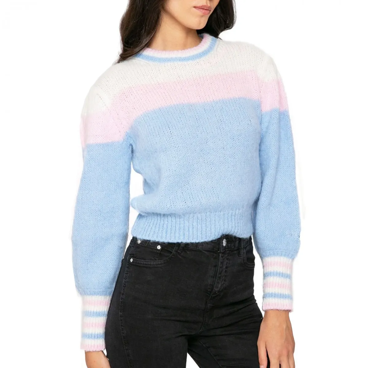 Maglione Bloom Soft, Azzurro