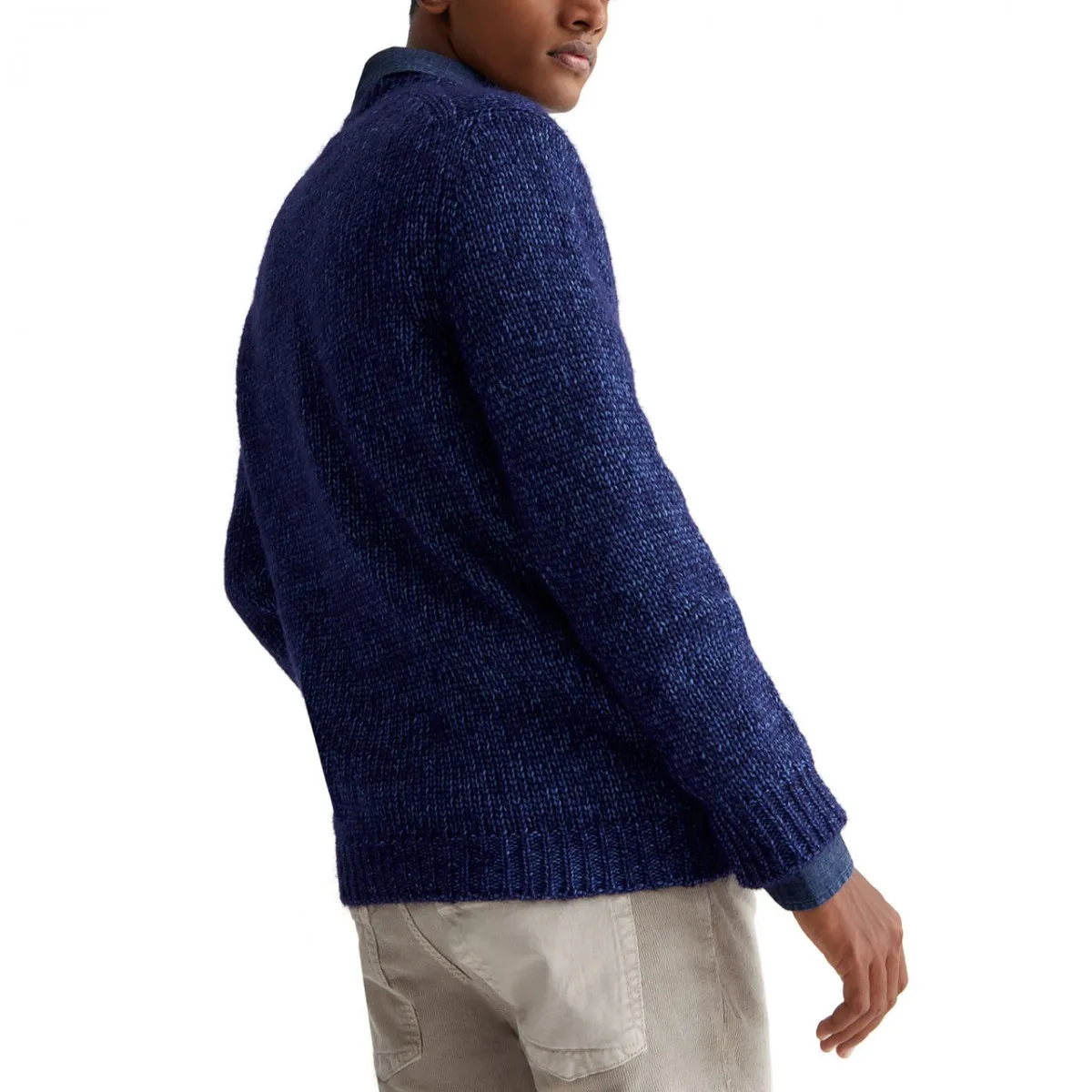 Maglione Girocollo Cinysolid Blu