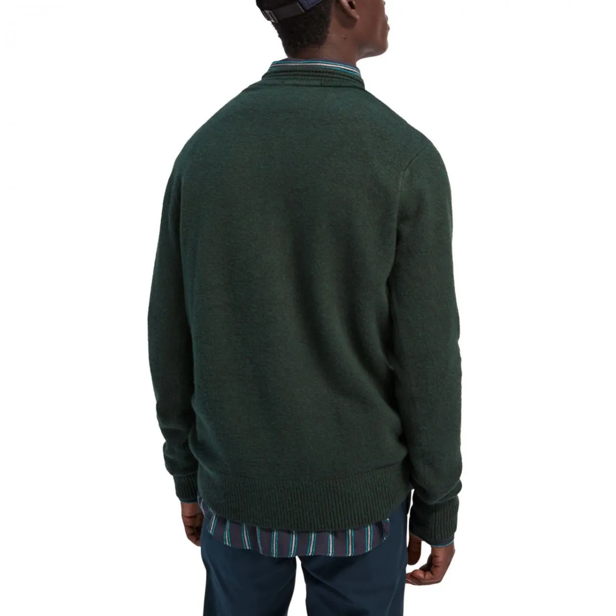 Maglione girocollo morbido, Verde