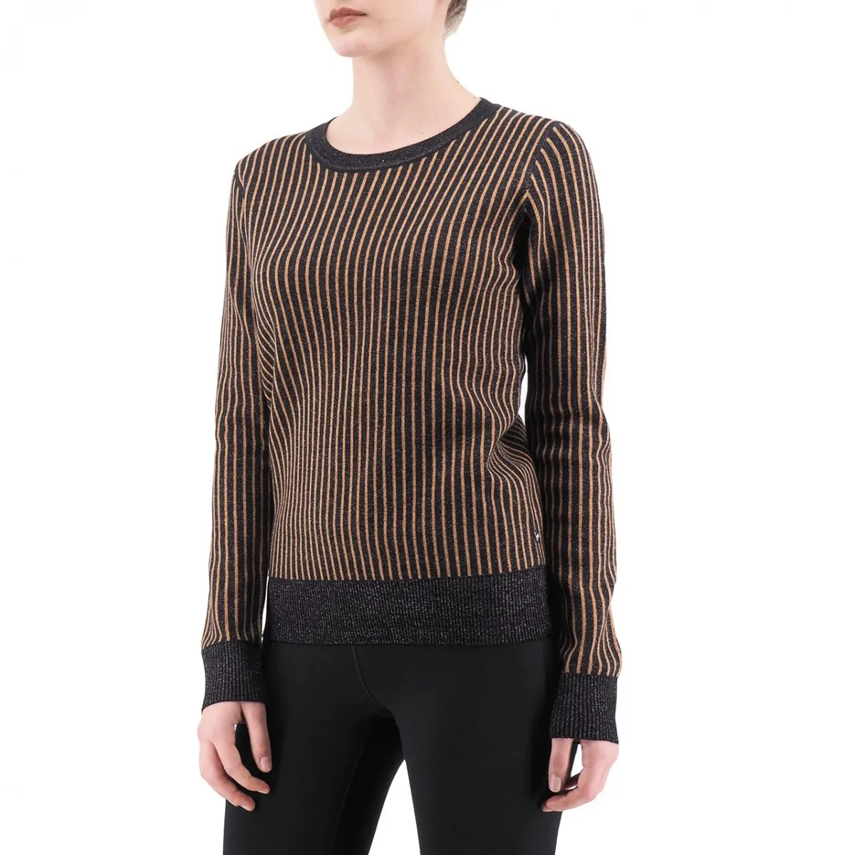 Maglione In Lurex, Nero