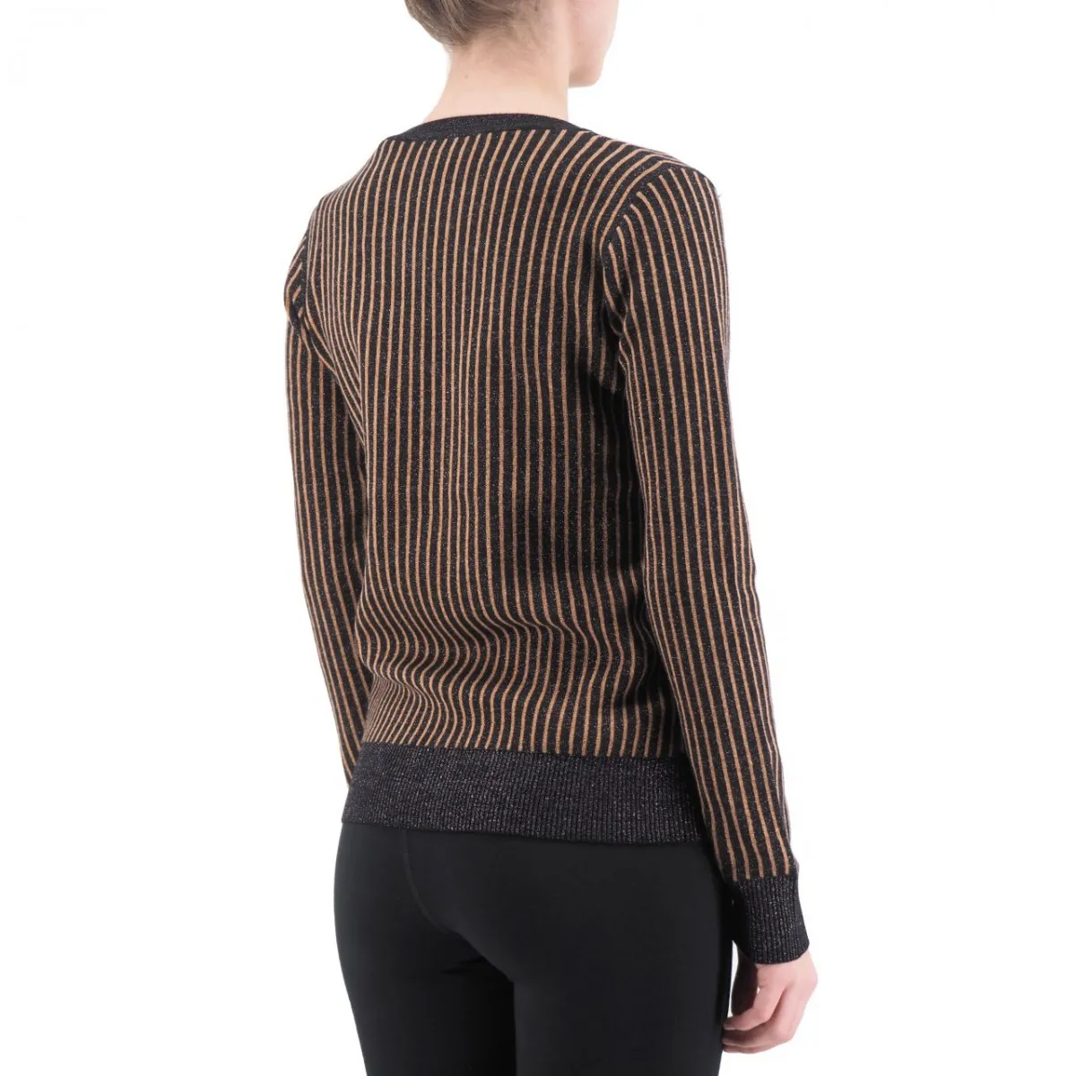 Maglione In Lurex, Nero