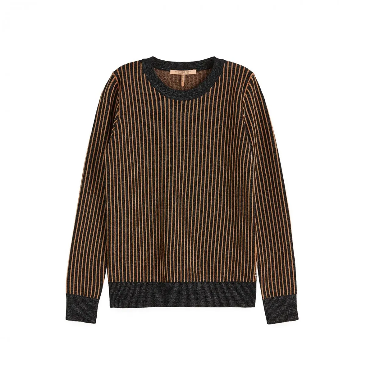 Maglione In Lurex, Nero