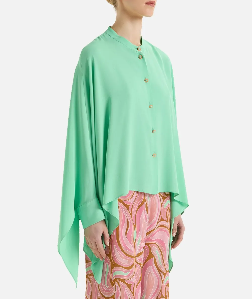 MALIPARMI--Camicia in crepe