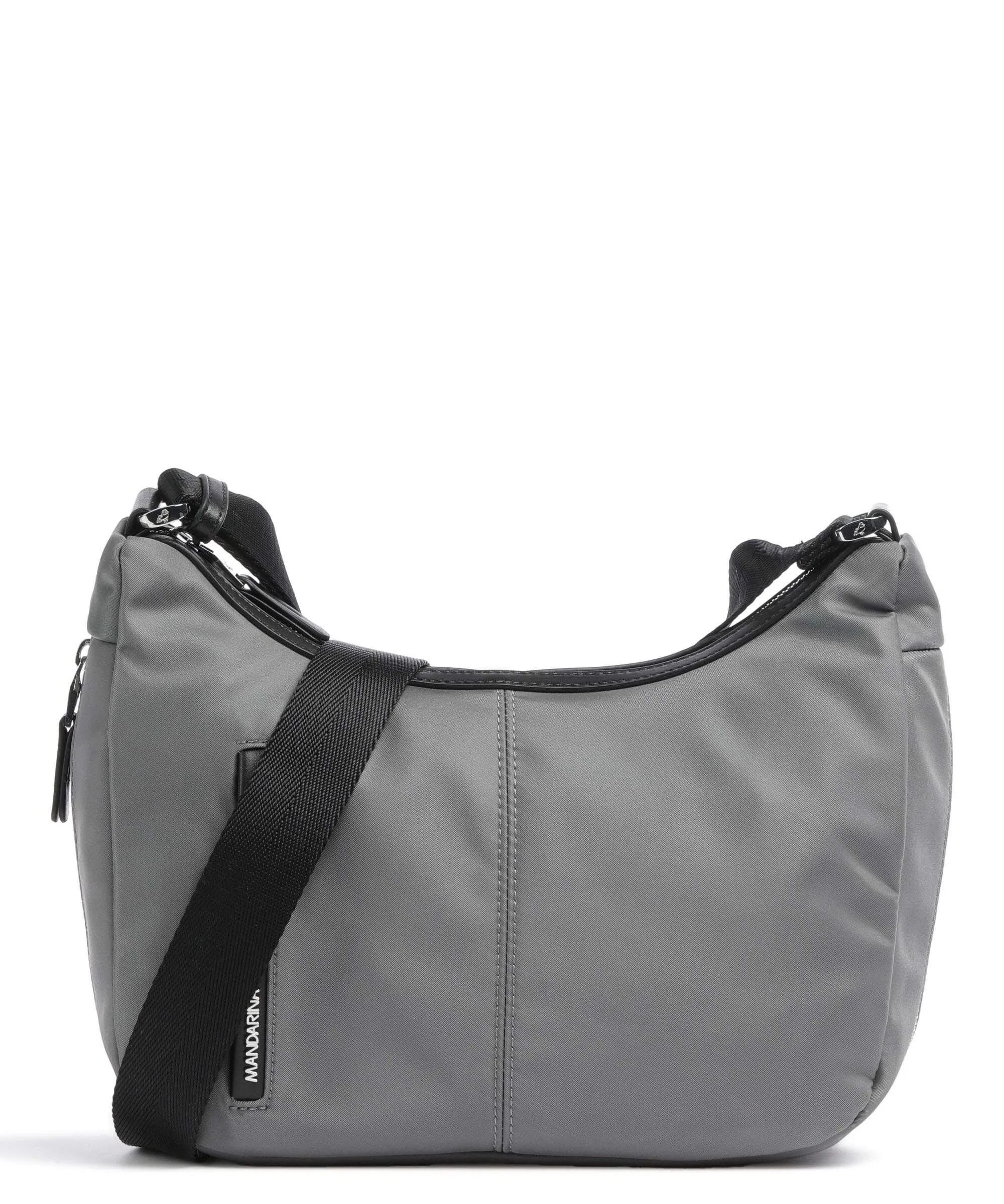  Mandarina Duck Hunter Borsa hobo nylon grigio  