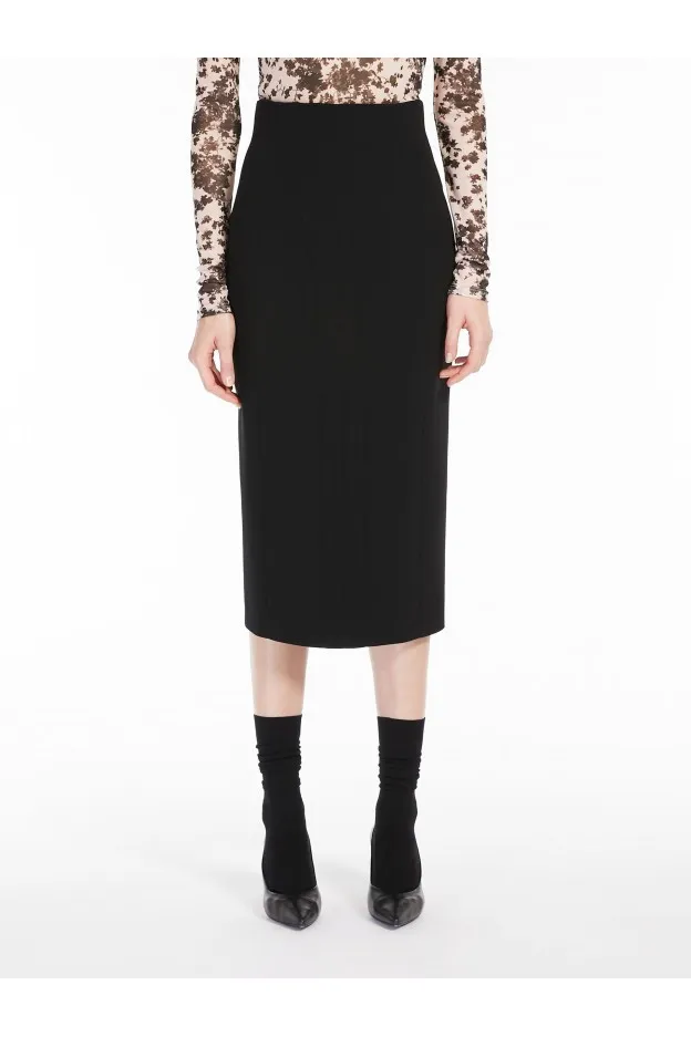 Max Mara Canditi Gonna Tubino In Cady