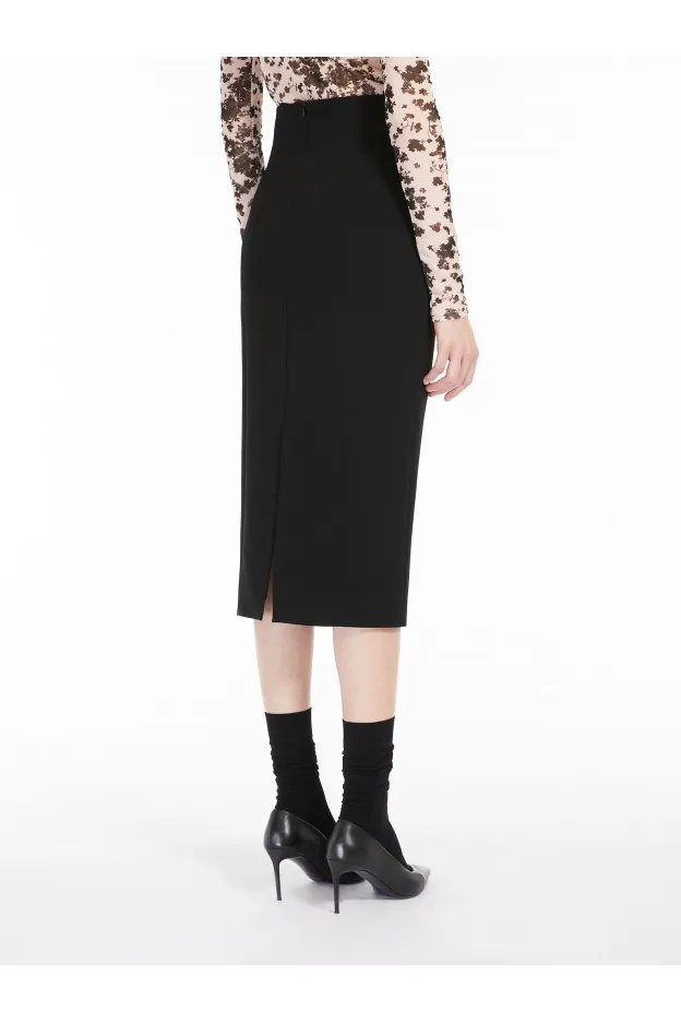 Max Mara Canditi Gonna Tubino In Cady