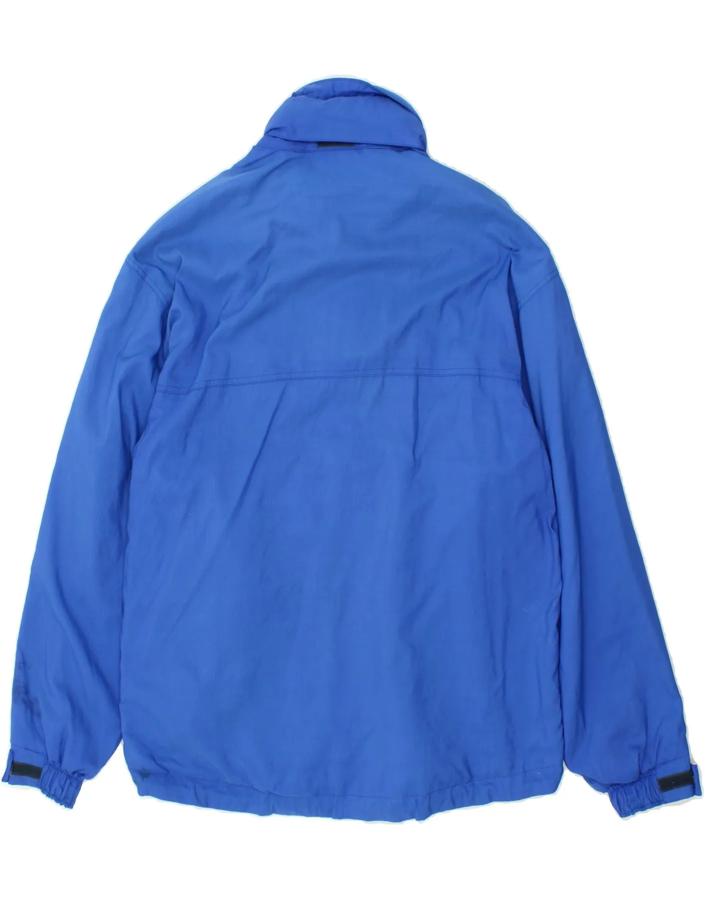 MCKINLEY Mens Rain Jacket UK 38 Medium Blue Polyester