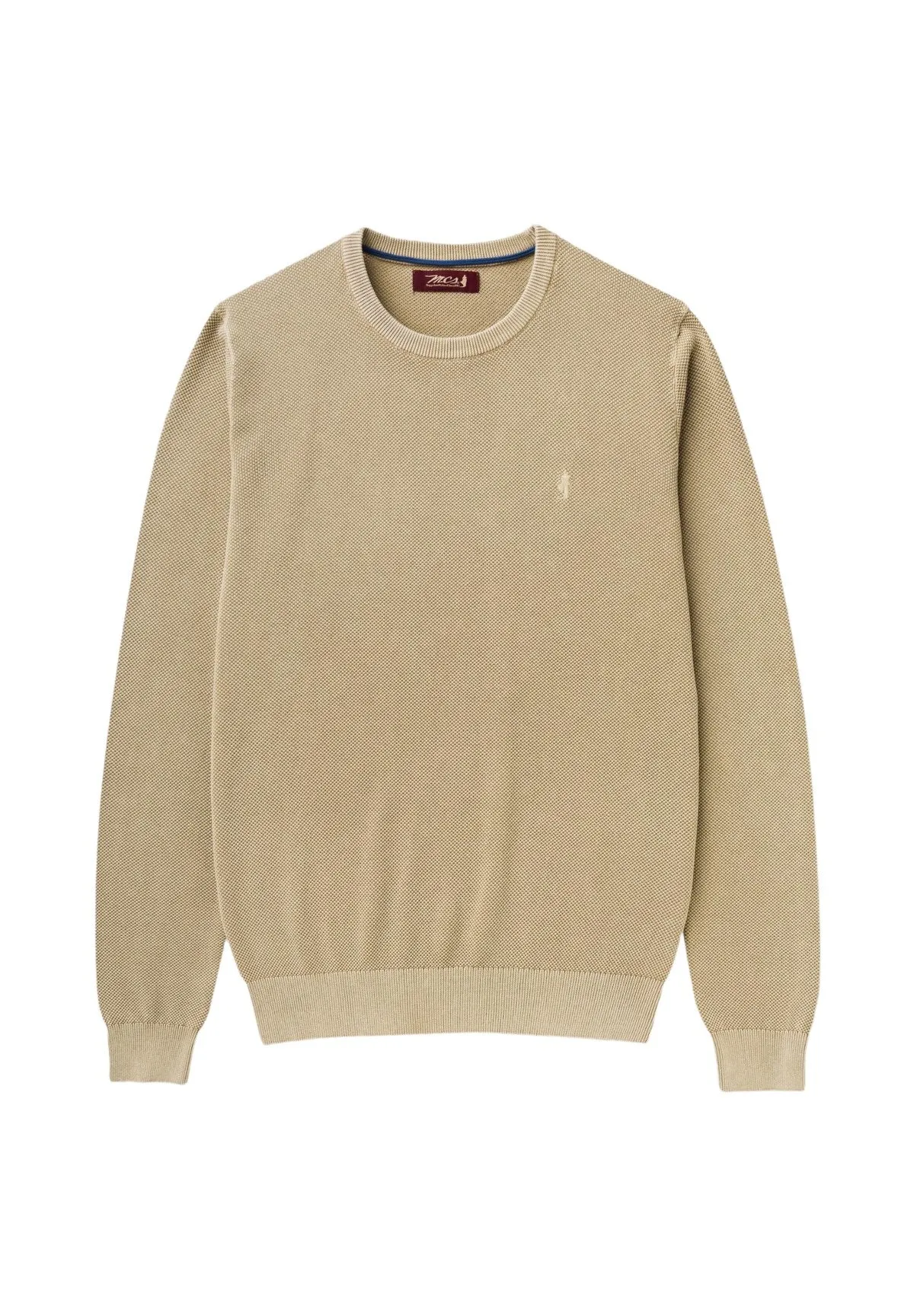 MCS Uomo Maglione Girocollo 10MKN006-02504-115 Beige
